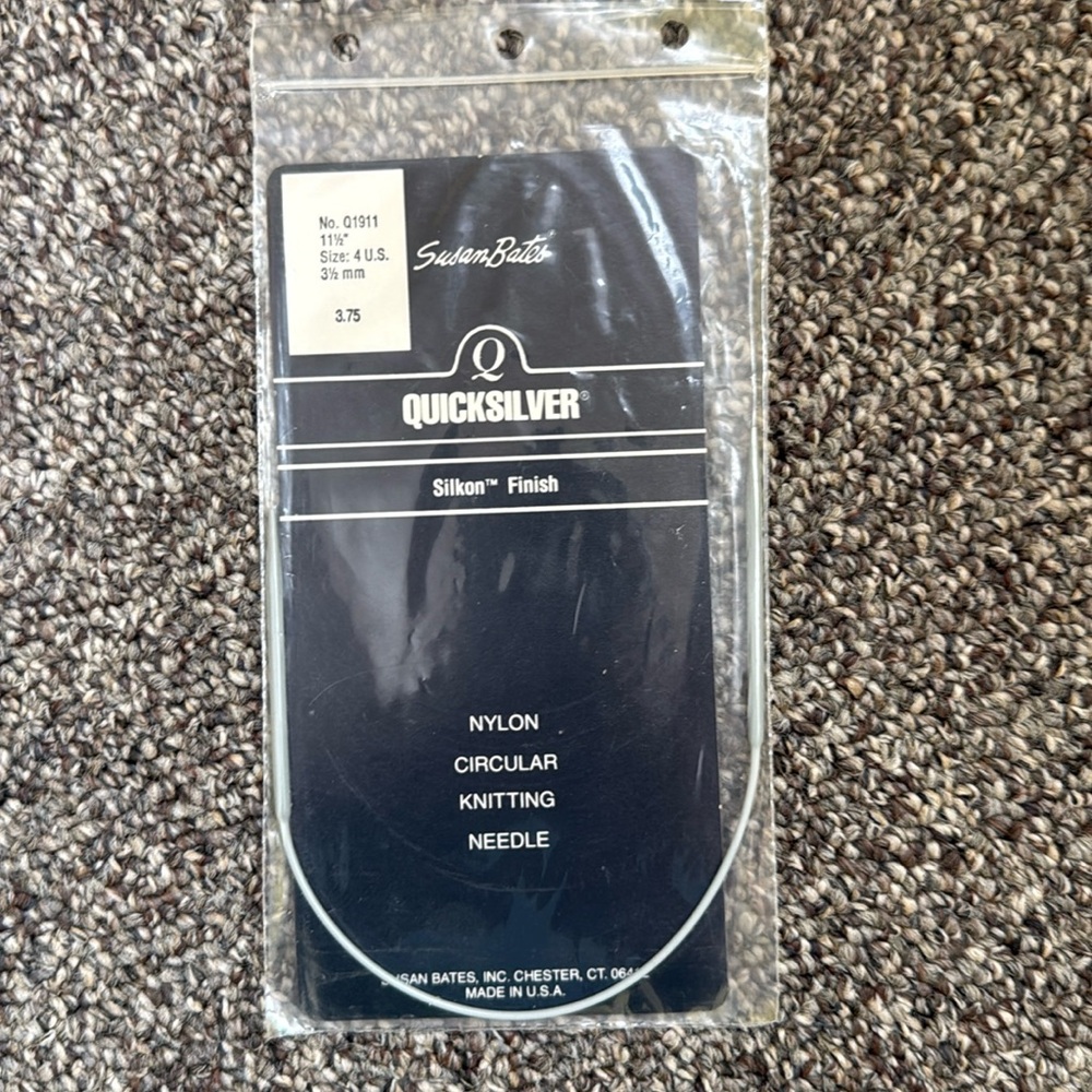 Susan Bates QuickSilver 11½" Circular Knitting Needles